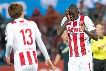  Sehrou Guirassy (r.) und der 1. FC Köln müssen in der Bundesliga den nächsten Nackenschlag hinnehmen.
