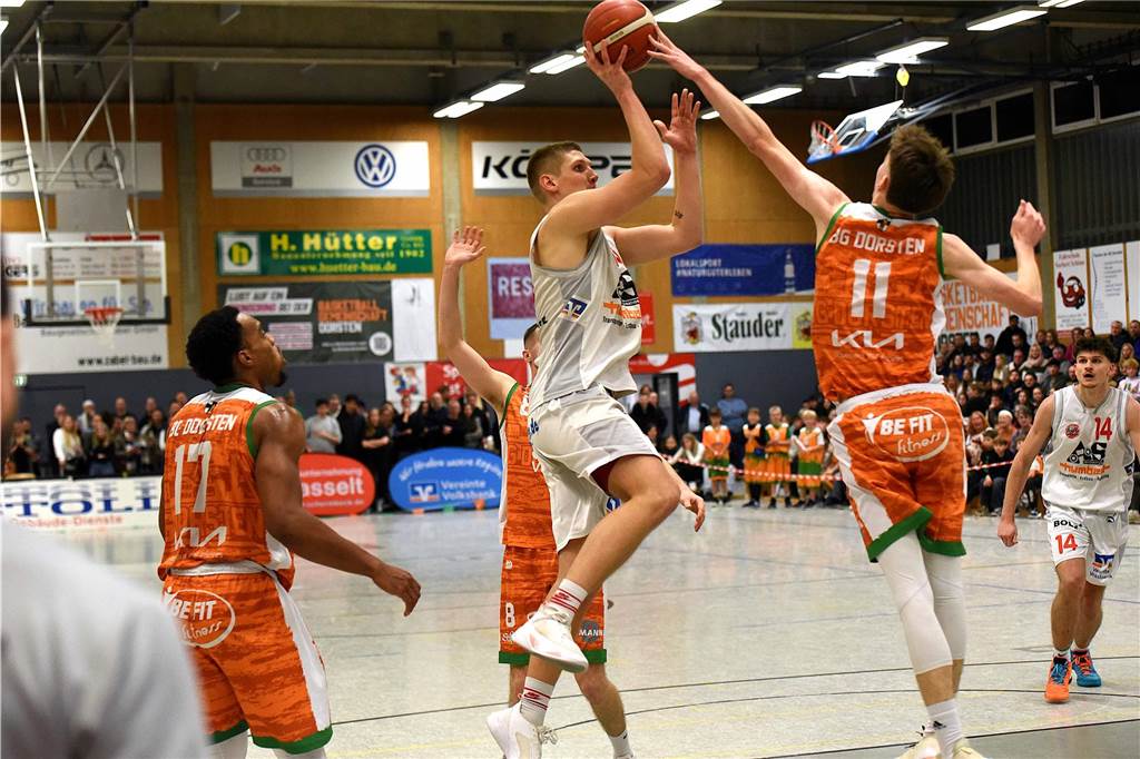 1. Regionalliga West, BG Dorsten - BSV Münsterland Baskets Wulfen 92:84 (47:51), 23. November 2024