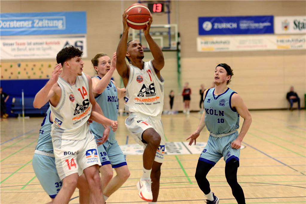 1. Regionalliga West, BSV Münsterland Baskets Wulfen - DTV BB Köln 85:69 (46:28)