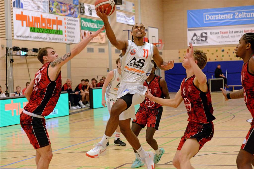 1. Regionalliga West, BSV Wulfen - Bayer Leverkusen II 102:64 (44:44)