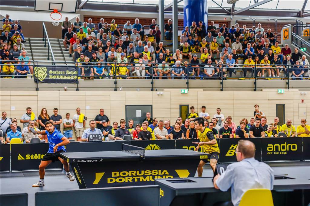 Historischer BVB-Tag in der Tischtennis-Bundesliga: Chefetage erlebt dramatisches Ende 1000 Zuschauer erlebten das erste Bundesliga-Heimspiel der BVB-Tischtennis-Abteilung.