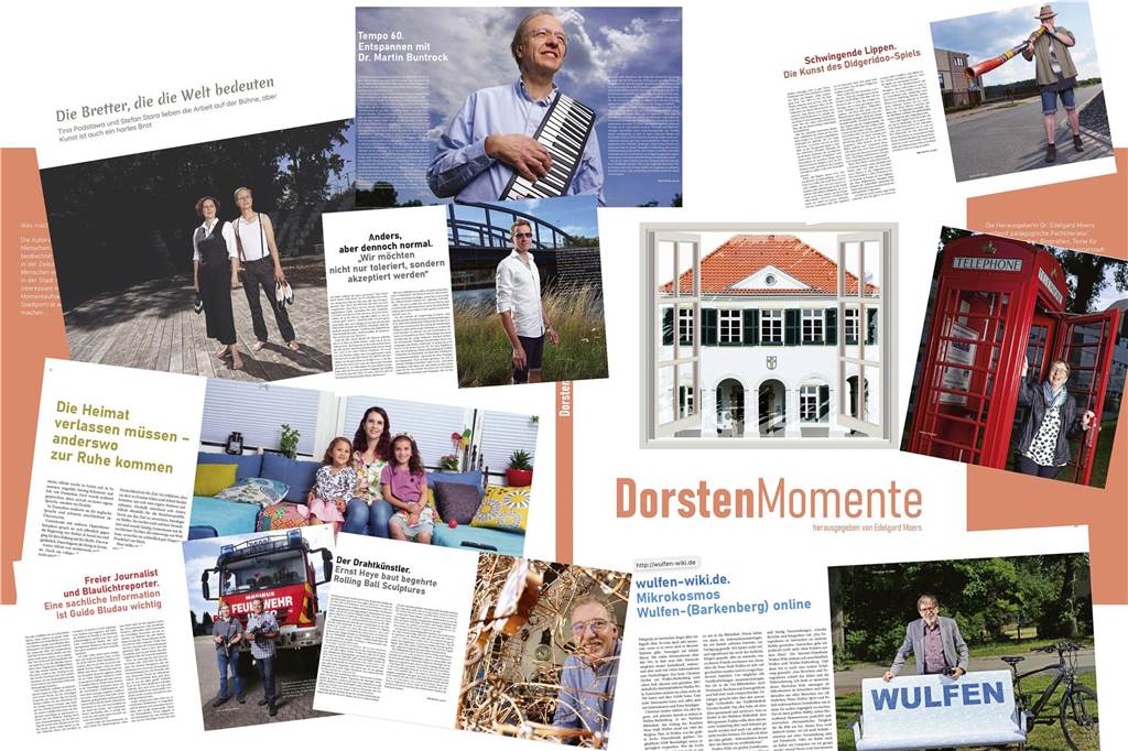 Neues Buch porträtiert viele interessante Menschen aus Dorsten Buch-Collage.
