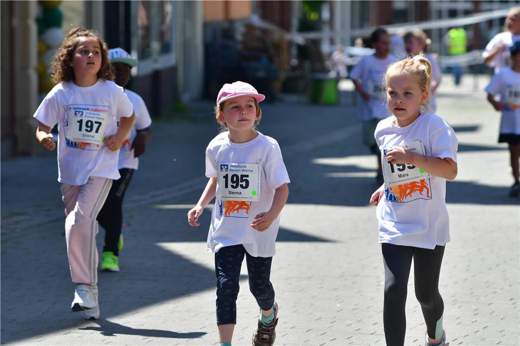 1263 Läuferinnen und Läufer waren beim 22. Werner Stadtlauf über die verschiedenen Distanzen gemeldet. David Schafflick (Running Crew Münster) holte sich den Sieg über die Fünf- und Zehn-Kilometer-Distanz.
