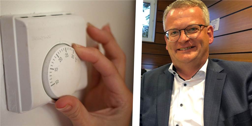 Bürgermeister Martin Tesing: Für Raesfeld wird‘s teurer - nicht nur wegen Gas 15 Prozent Gas will Raesfeld laut Bürgermeister Martin Tesing einsparen.