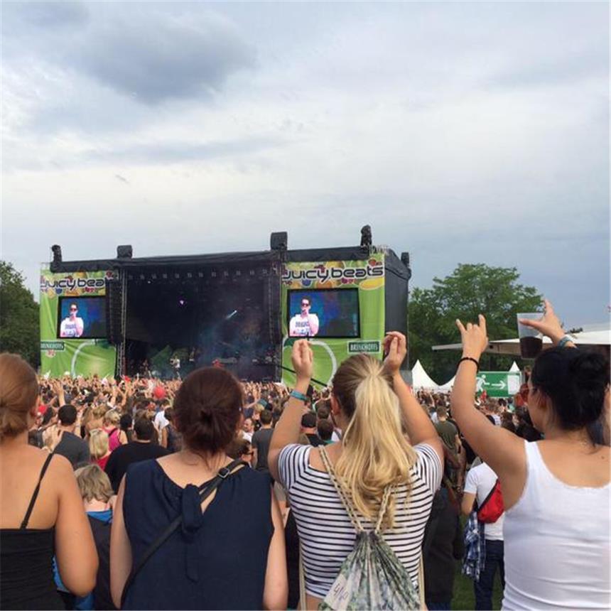 Absage ist die richtige Entscheidung 15.000 Musik-Fans feierten am Freitag bei Juicy Beats. Der zweite Festivaltag wurde am Samstagmorgen abgesagt.