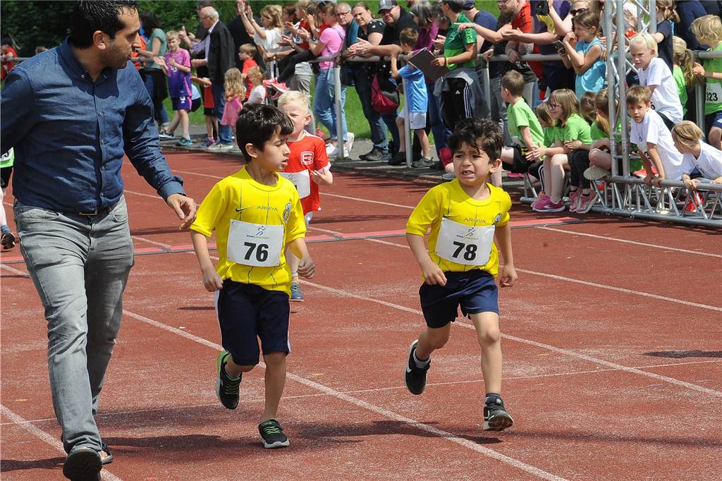 16. Schwerter Ruhrstadtlauf 2024Lauf Bambini Jungen bis U8