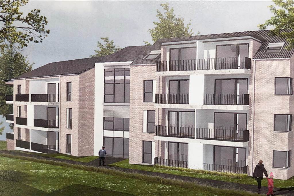 Spatenstich für barrierefreie Wohnungen und 20-Millionen-Euro-Projekt 17 barrierefreie Wohnungen sollen in das neue Gebäude passen.