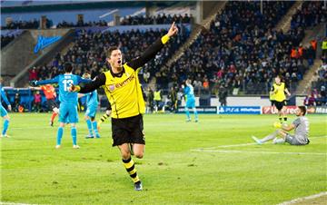 18 Tore hat Robert Lewandowski (l.) bereits für den BVB in der Champions League erzielt.
