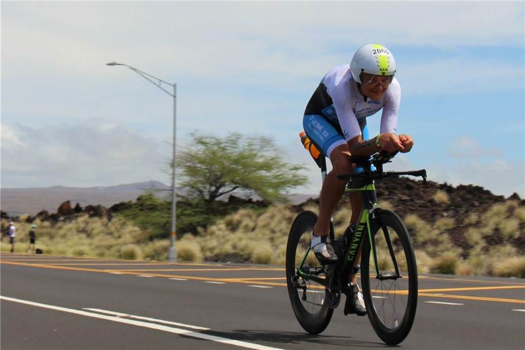„Daylight-Finisher“ und persönliche Bestzeit: Kamil Jablonski finisht beim Ironman 180 Kilometer war der Lüner auf dem Fahrrad unterwegs.