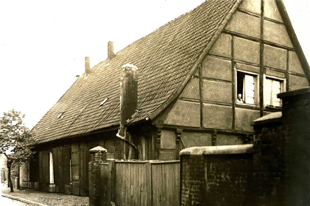 Der alte Domhof: das Gebäude ist längst abgerissen.