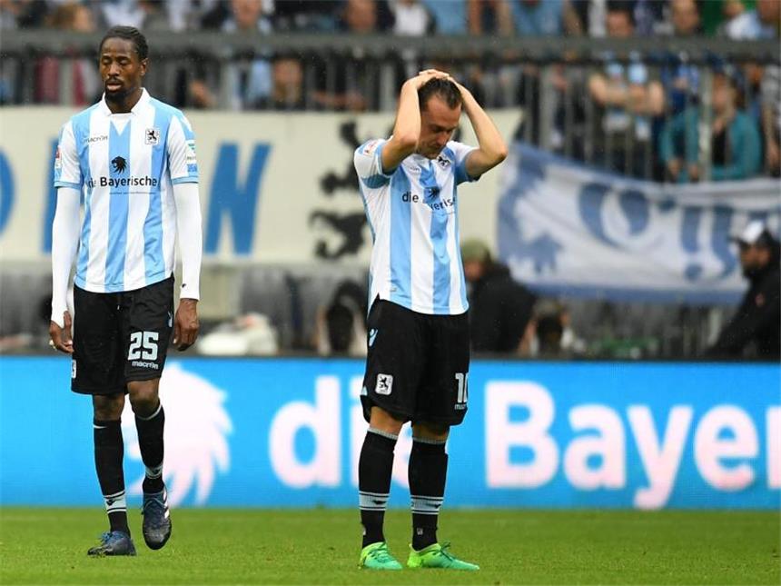 Abstiegskrimi und Aufstiegskampf am letzten Spieltag 1860 München muss am letzten Spieltag nach Heidenheim. Foto: Peter Kneffel