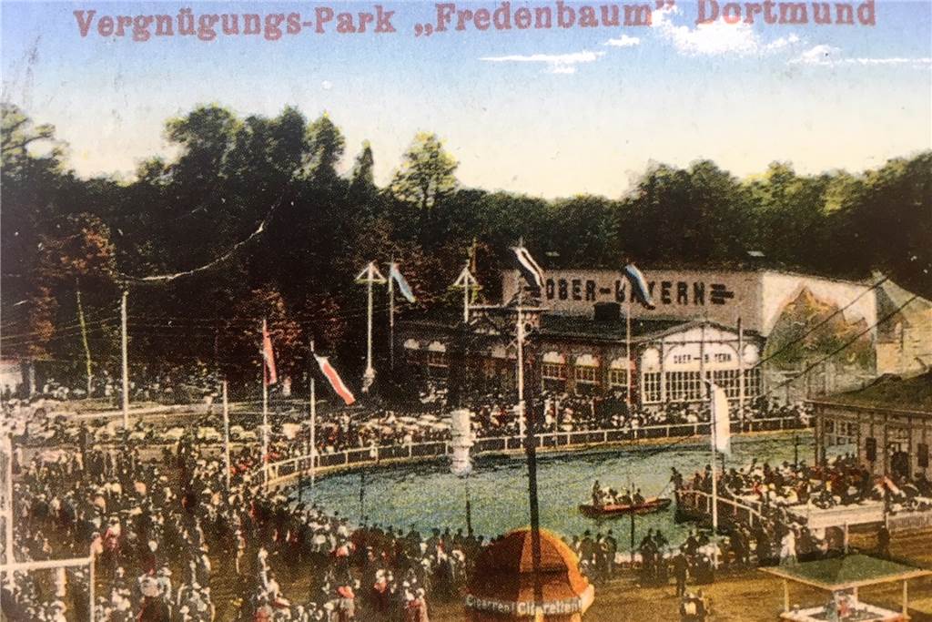Platz vor Westfalenhallen soll zum Freizeitpark auf Zeit werden 1912 wurde der Lunapark am Fredenbaum eröffnet