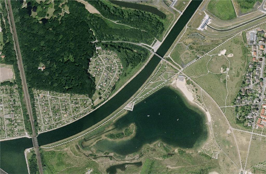 Der Horstmarer See ist angelegt, der Seepark ist eröffnet. 