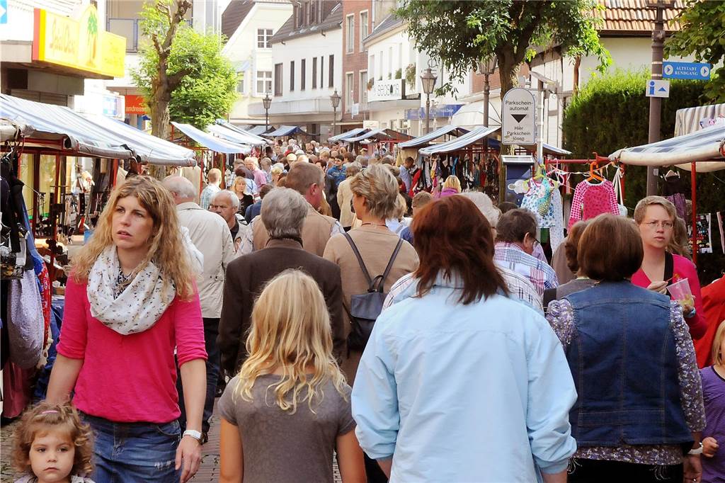 2012 war die Künstlermeile im Gantepoth gut besucht.