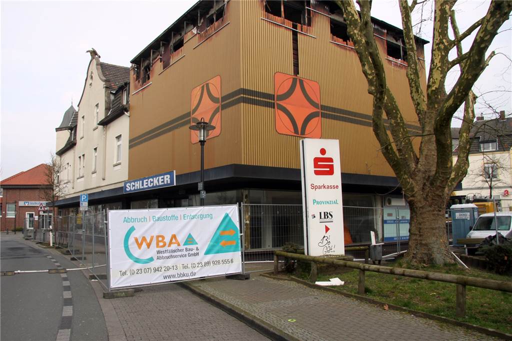 2013 hatte es in dem ehemaligen Möbellager an der Ludgeristraße gebrannt. 