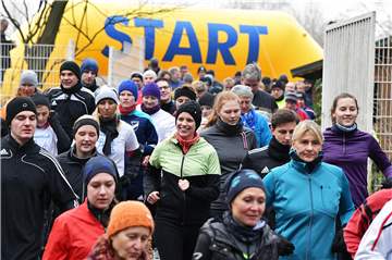2017 kamen zum Silvesterlauf in Lünen rund 550 Läufer.