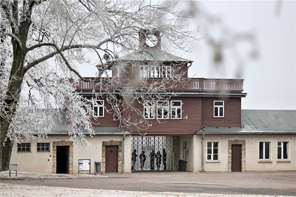 2018 untersuchte Wilfried Leusbrock mit seinem Team ein Außenlager des KZ Buchenwald (Foto zeigt den Eingangsbereich des ehemaligen KZ) in Berga/Elster.