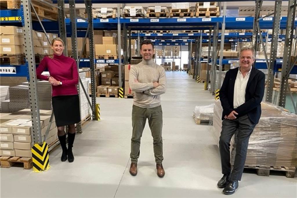Papiermangel in Lüner Druckerei: „Habe ich in ganzer Laufbahn nicht erlebt“ 2020 hat die Lüner Druckerei fusioniert. Seitdem sind Silke Jungmann, Jan Vetter, und Theo Schmidt als Geschäftsführer der Firma „Schmidt, Ley + Wiegandt“ gemeinsam unterwegs.