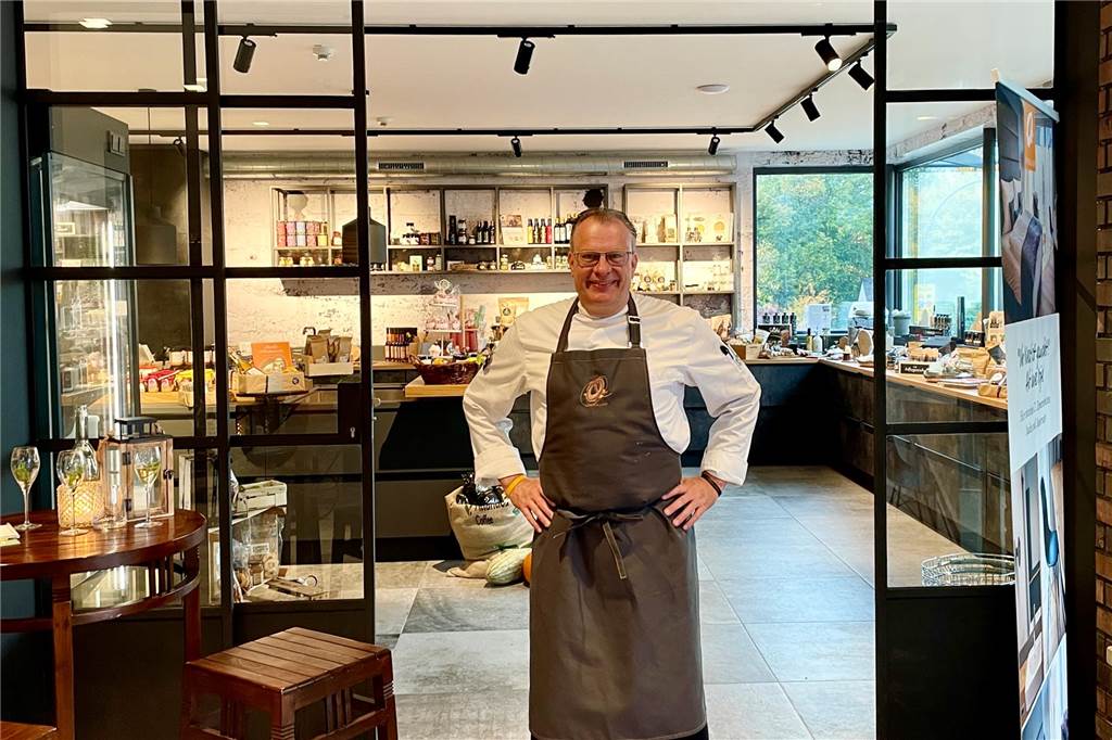 Günther Overkamp plant ein neues Hotel nach Südtiroler Vorbild Günther Overkamp-Klein im neuen Overkamp-Zentrum „Alte Schmiede“