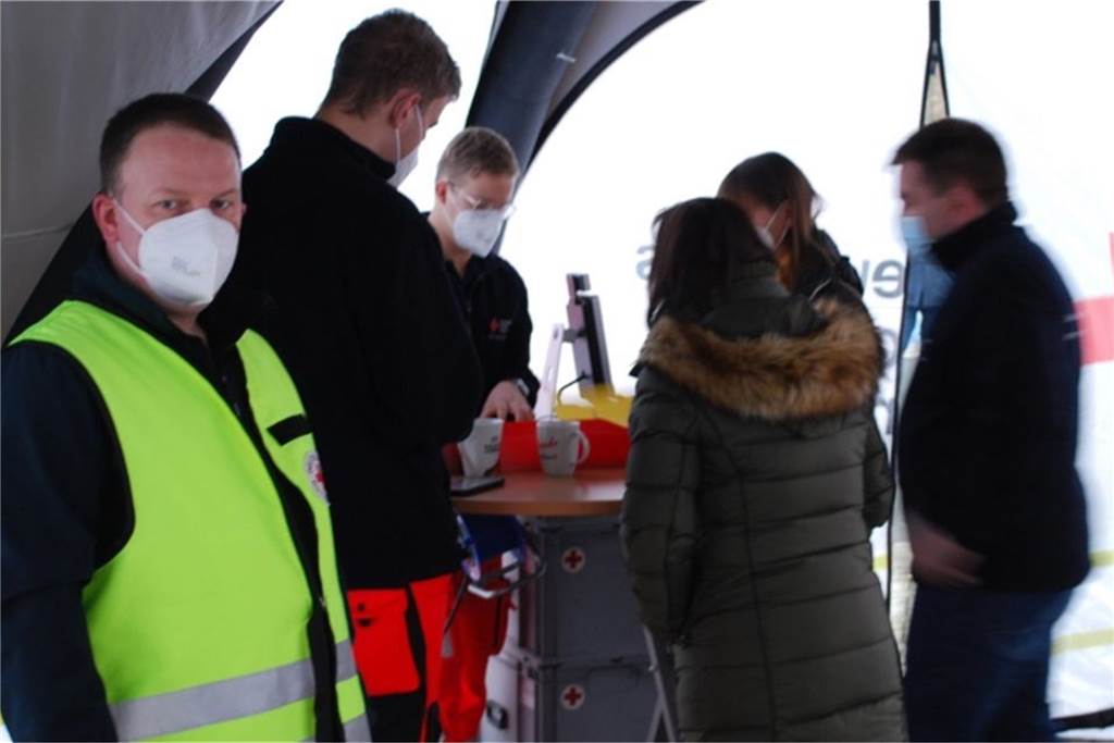 3845 Einsatz-Stunden: DRK-Ortsverein stellt Testen und Impfen ein 2.394 Impfungen an insgesamt 15 Terminen führte der DRK Ortsverein Heek-Nienborg durch.