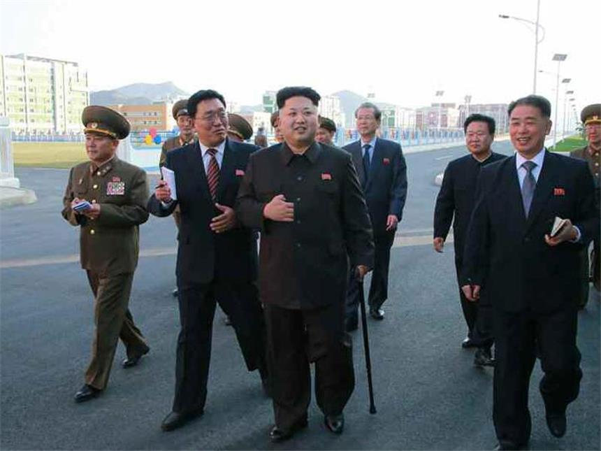 Nordkoreas Machthaber wieder aufgetaucht 40 Tage hatten die nordkoreanischen Medien nicht mehr von einem öffentlichen Auftritt des Machthabers berichtet. Jetzt taucht er plötzlich wieder auf. Foto: Rodong Sinmun
