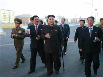 40 Tage hatten die nordkoreanischen Medien nicht mehr von einem öffentlichen Auftritt des Machthabers berichtet. Jetzt taucht er plötzlich wieder auf. Foto: Rodong Sinmun