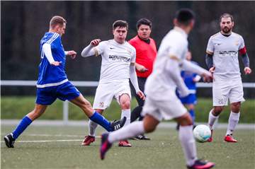 47 Tore hat Ozan Bektas (2.v.l.) in dieser Saison bislang erzielt. Gegen Lünen sollen weitere folgen.