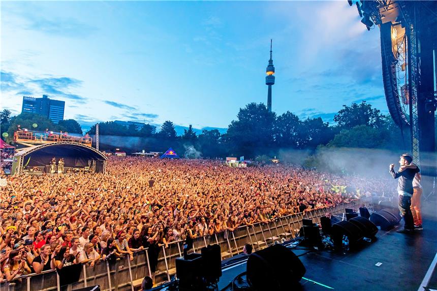 50.000 Besucher werden zum 23. Juicy-Beats-Festival erwartet.