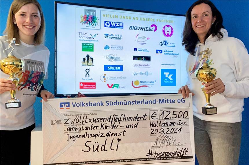 „Bewegung hilft“ ist beendet - es gibt bereits ein neues ambitioniertes Ziel 500.000 Kilometer wurden zuletzt im Rahmen der Aktion "Bewegung hilft" gelaufen. Nun gab es noch eine Abschlussveranstaltung.