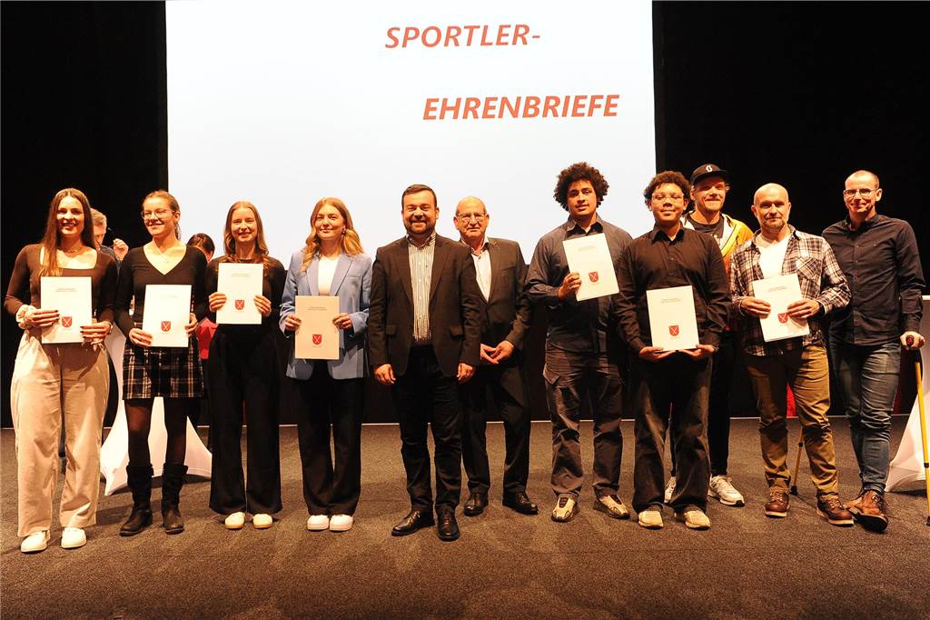 58. Sportlerehrung der Stadt Schwerte.