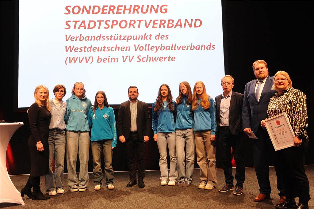 58. Sportlerehrung der Stadt Schwerte.