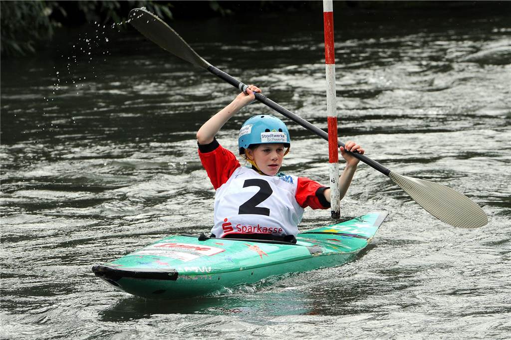 70. Schwerter Ruhrslalom des KVS Schwerte Merle Michael (KVS)