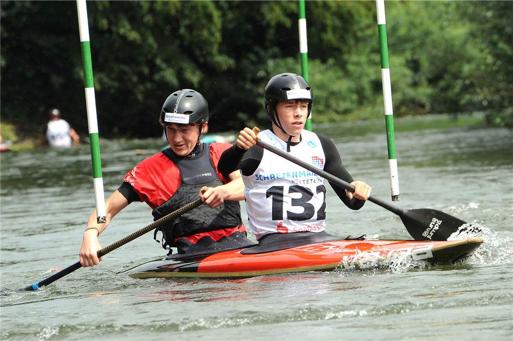 70. Schwerter Ruhrslalom des KVS SchwerteBruno Brieke - Felix Machate (KVS)