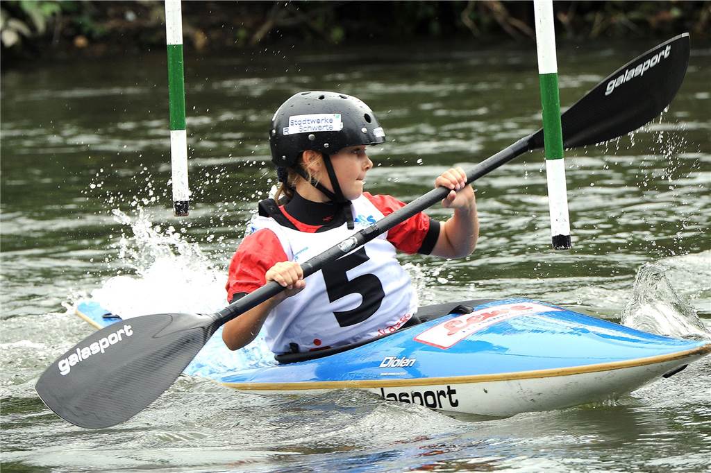 70. Schwerter Ruhrslalom des KVS SchwerteEva-Maria Götte (KVS)