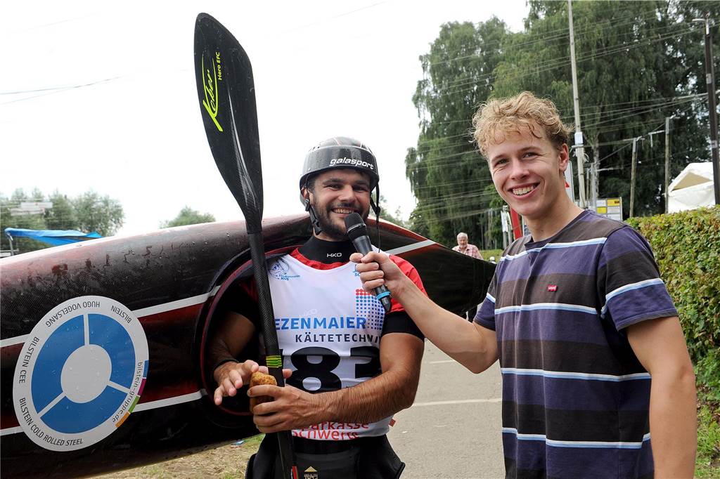70. Schwerter Ruhrslalom des KVS SchwerteInterview mit Magnus Wagner (KC Hohenlimburg)