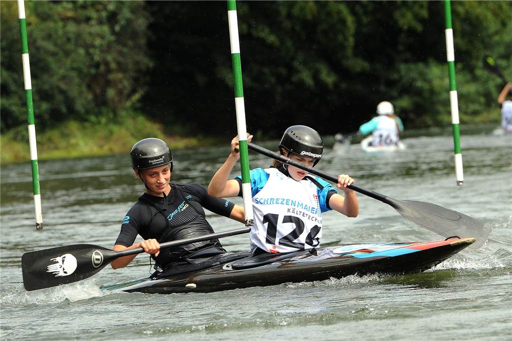 70. Schwerter Ruhrslalom des KVS SchwerteLina Hellmeier - Elisa Steinke (KVS)