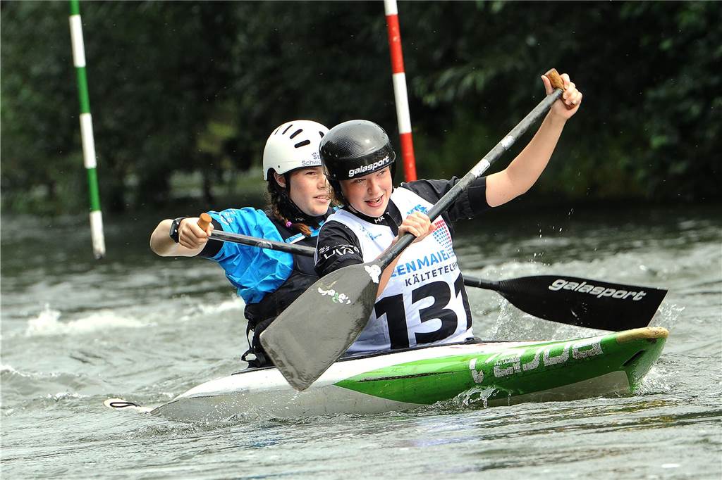 70. Schwerter Ruhrslalom des KVS SchwerteMarit Michael - Linn Steinke (KVS)