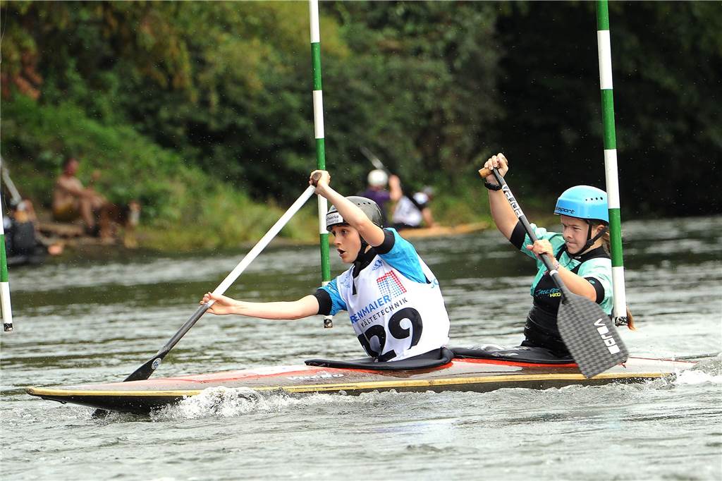 70. Schwerter Ruhrslalom des KVS SchwerteMia Schade - Mara Schniewind (KVS)