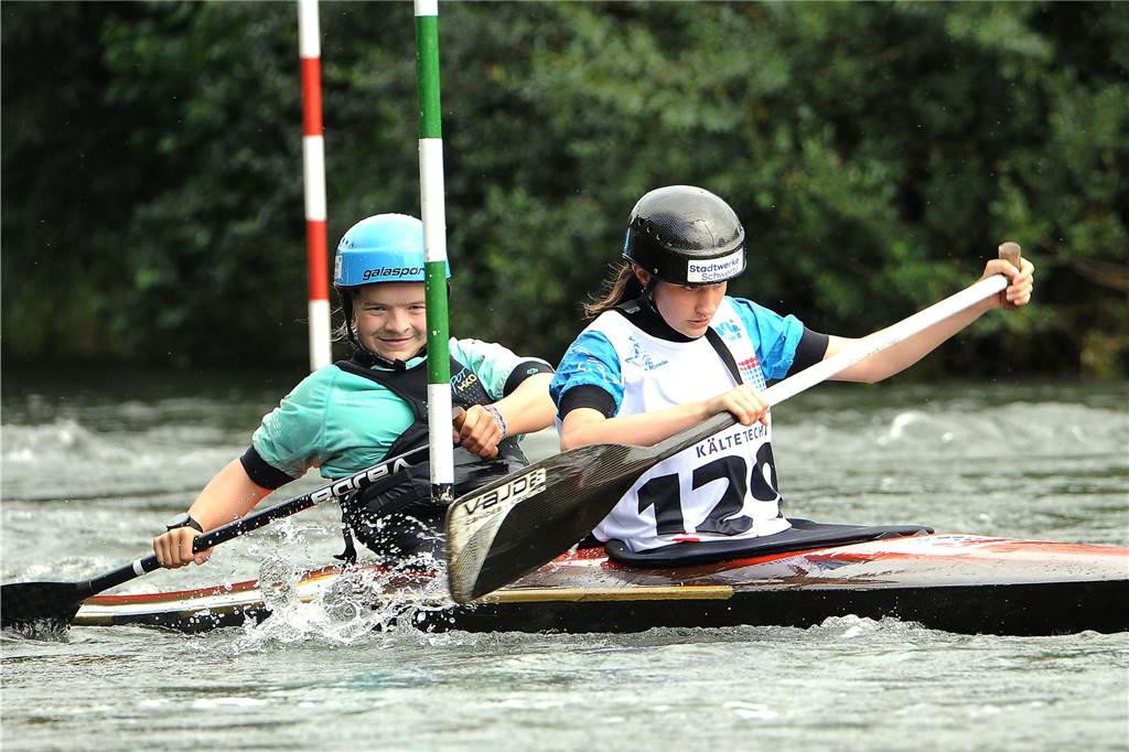 70. Schwerter Ruhrslalom des KVS SchwerteMia Schade - Mara Schniewind (KVS)