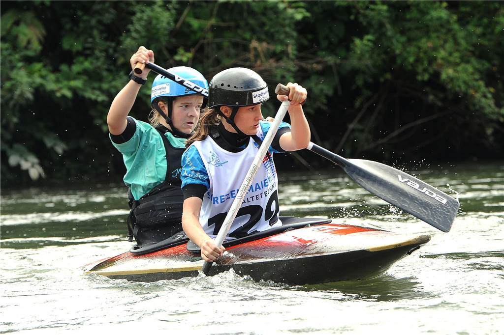 70. Schwerter Ruhrslalom des KVS SchwerteMia Schade - Mara Schniewind (KVS)
