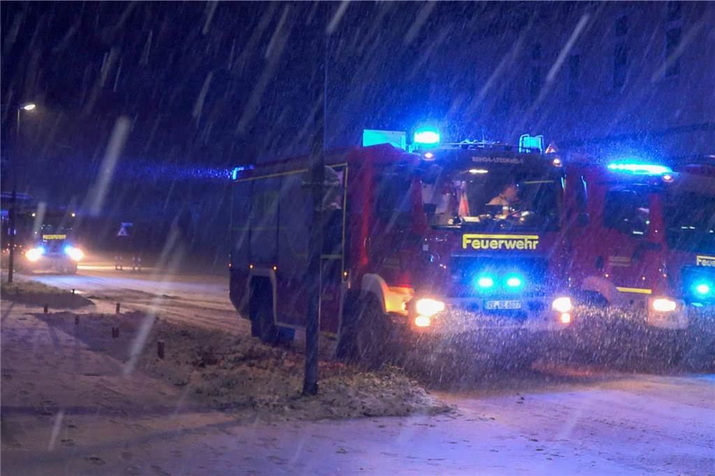 Glatte Straßen sorgten für Unfälle und Einschränkungen auf den Straßen