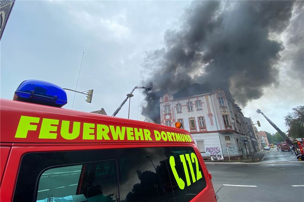 Brand in Dortmund