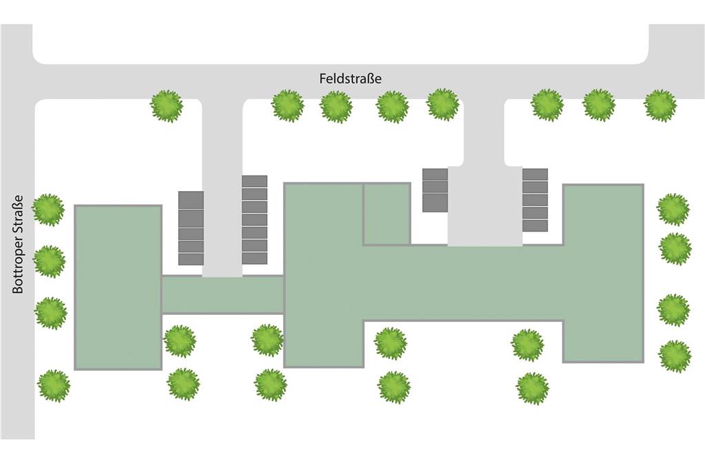 Neuem Pflegezentrum zugestimmt: Standort-Diskussion im Bezirk 80 Vollzeit-, 20 Tagespflegeplätzen sowie 14 Seniorenwohnungen: Die CDU denkt, dass zu wenig Parkplätze vorgesehen sind. Die Zufahrt zum Seniorenzentrum soll über die Feldstraße erfolgen.