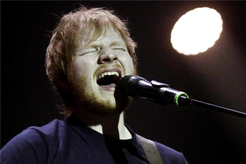 85.000 Fans haben sich auf Ed Sheeran gefreut. Foto: Str/EPA