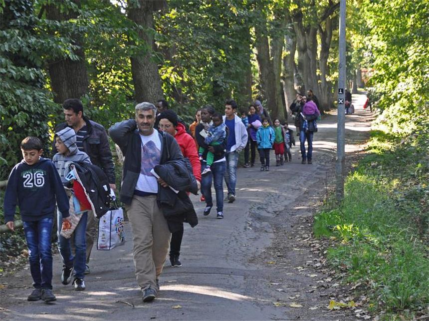 Lüner Jugendherberge erwartet weitere Flüchtlinge 98 Flüchtlinge sind am Freitagnachmittag in der Jugendherberge am Cappenberger See angekommen.