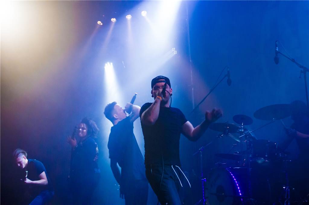 Musiker im Lockdown: Studioarbeit und Live-Videos fürs Wohnzimmer A Thousand Suns Ende September beim Corenival in Oberhausen.