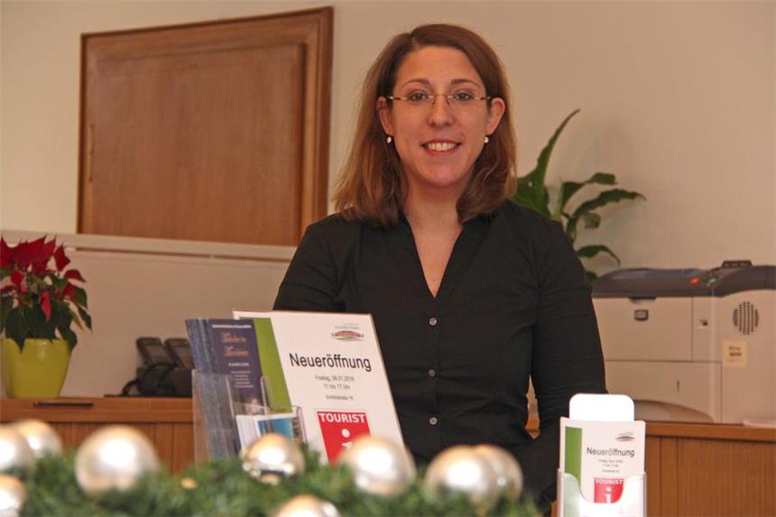 Das erwartet die Besucher der neuen Tourist-Info Ab sofort beantwortet Tourismusmanagerin Maike Teetz alle touristischen Anfragen im neuen Büro an der Schloßstraße.