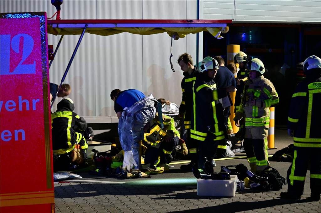ABC Einsatz bei der Stiftsquelle in Dorsten