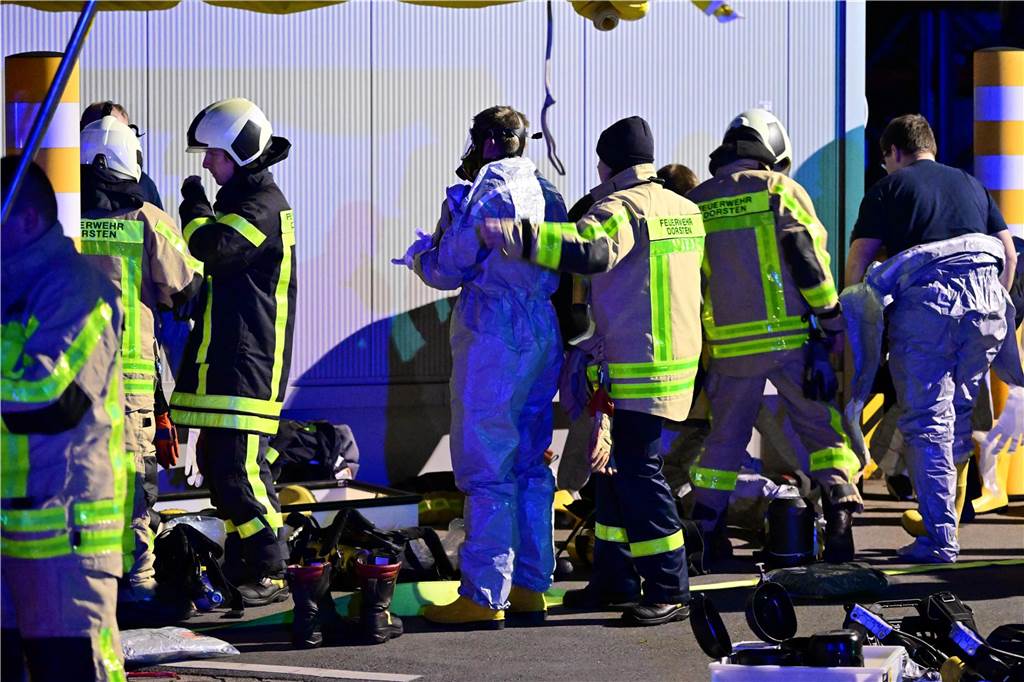 ABC Einsatz bei der Stiftsquelle in Dorsten