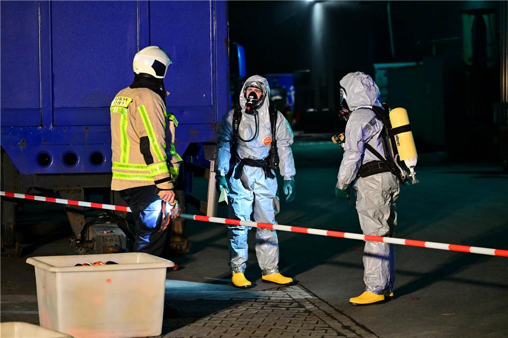 ABC Einsatz bei der Stiftsquelle in Dorsten